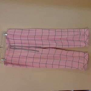 Pajamagram Pink Flannel Pajama Pants-Size L